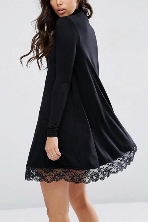 NEW FEELING Womens Black Sexy Dresses