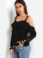 ODM Ladies Long Sleeve T-Shirts