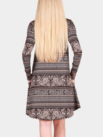 NEW FEELING Womens Multi Casual Dresses