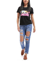 OEM Ladies Black T-Shirts