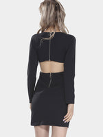 NEW FEELING Womens Black Sexy Dresses
