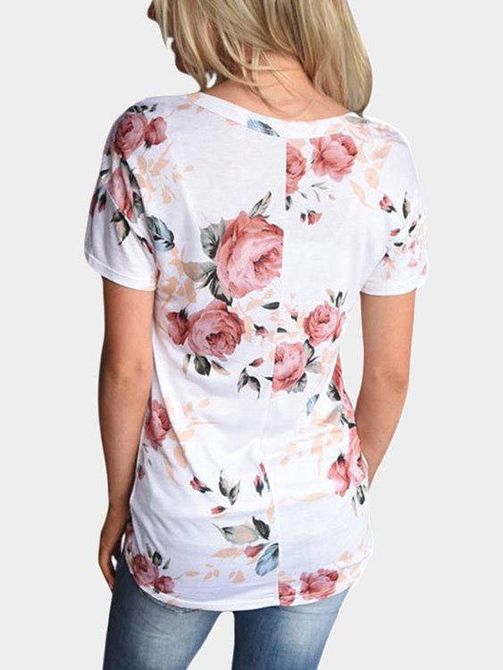 Custom Ladies V-Neck T-Shirts