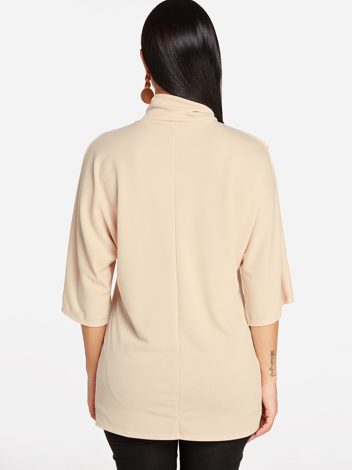NEW FEELING Womens Apricot Blouses