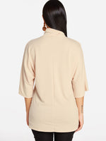 NEW FEELING Womens Apricot Blouses