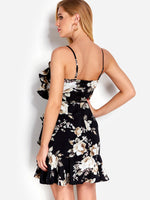 NEW FEELING Womens Black Mini Dresses