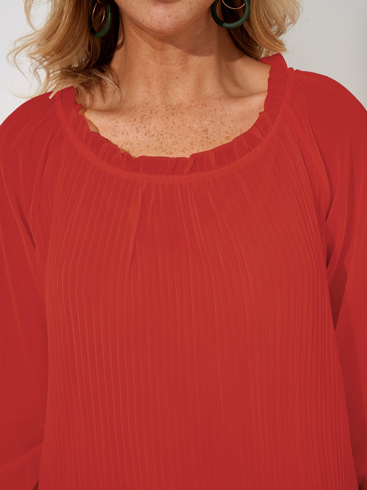 OEM ODM Womens Blue Blouses