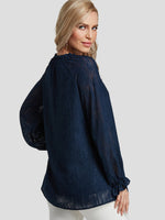ODM Ladies Long Sleeve Blouses