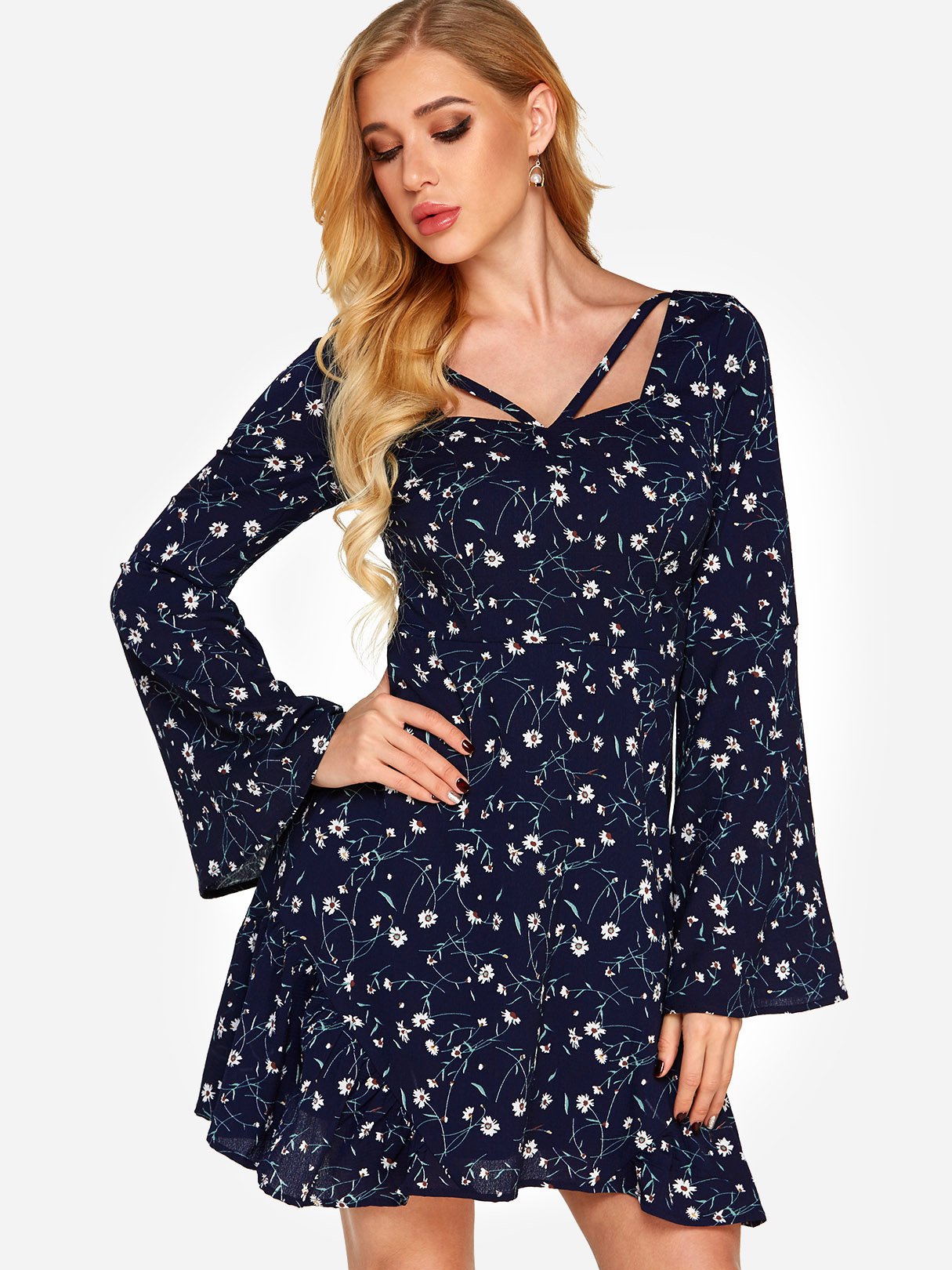 ODM Ladies Long Sleeve Dresses