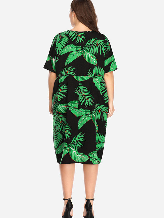 NEW FEELING Womens Black Plus Size Dresses