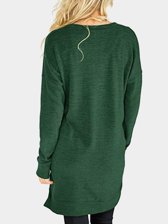 NEW FEELING Womens Green T-Shirts