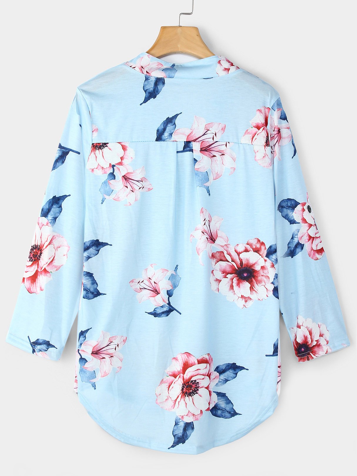 OEM Ladies Blue Blouses