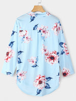 OEM Ladies Blue Blouses