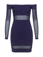 OEM ODM Womens Long Sleeve Mini Dress