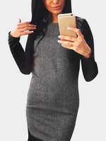 NEW FEELING Womens Black Mini Dresses