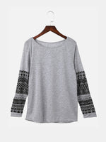 NEW FEELING Womens Grey T-Shirts