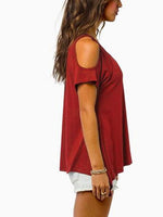 OEM Ladies Red T-Shirts
