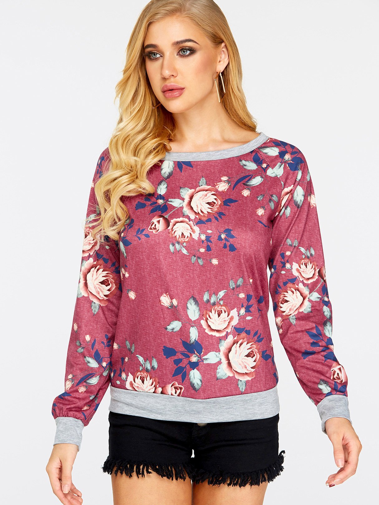 ODM Ladies Long Sleeve T-Shirts