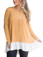 OEM Ladies Yellow T-Shirts