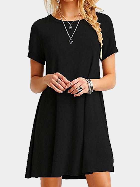 OEM Ladies Navy Mini Dresses