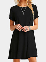 OEM Ladies Navy Mini Dresses