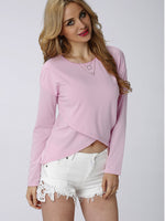 OEM Ladies Pink T-Shirts