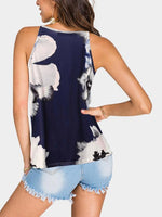 NEW FEELING Womens Dark Blue Camis