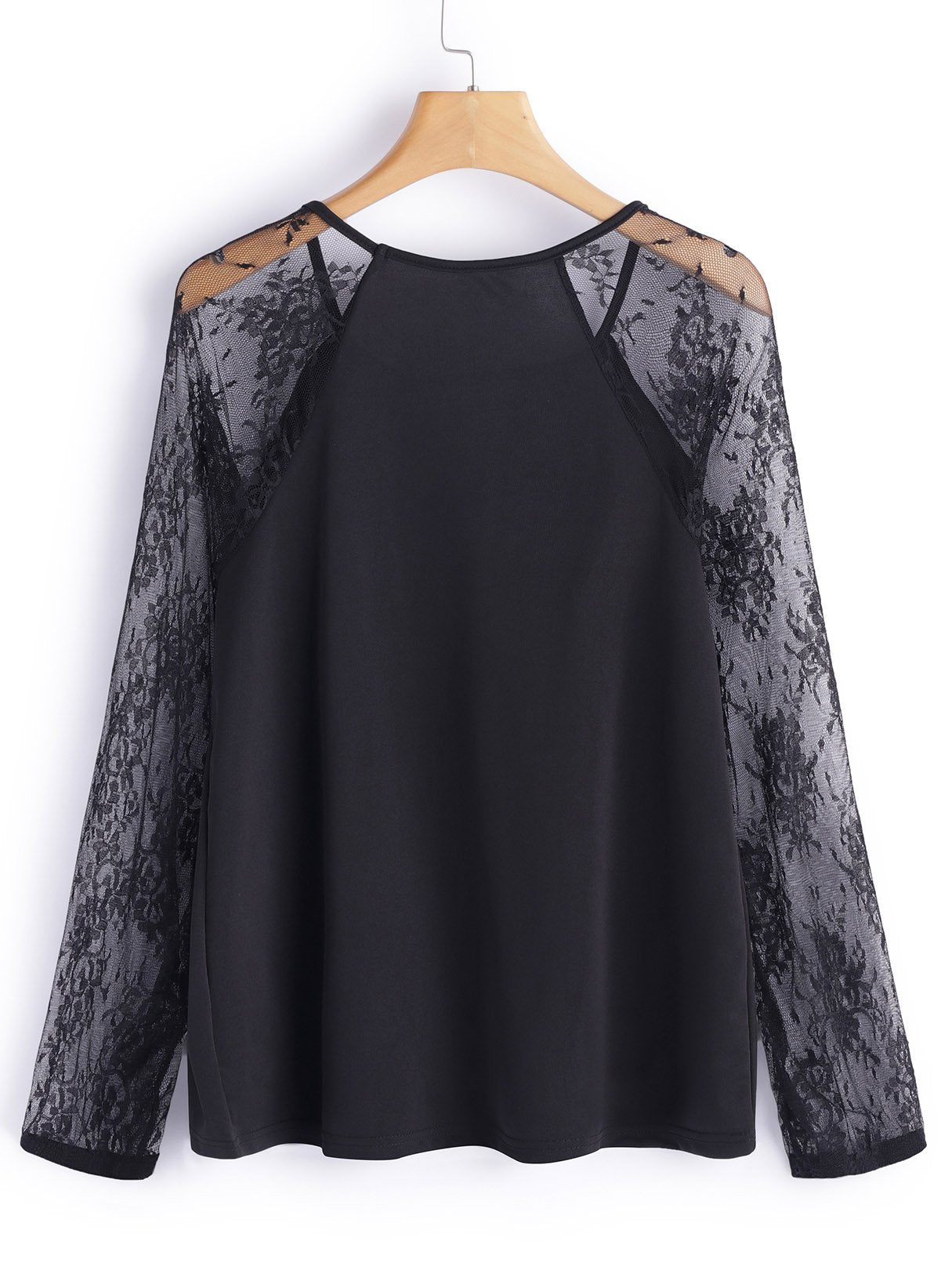 NEW FEELING Womens Black T-Shirts
