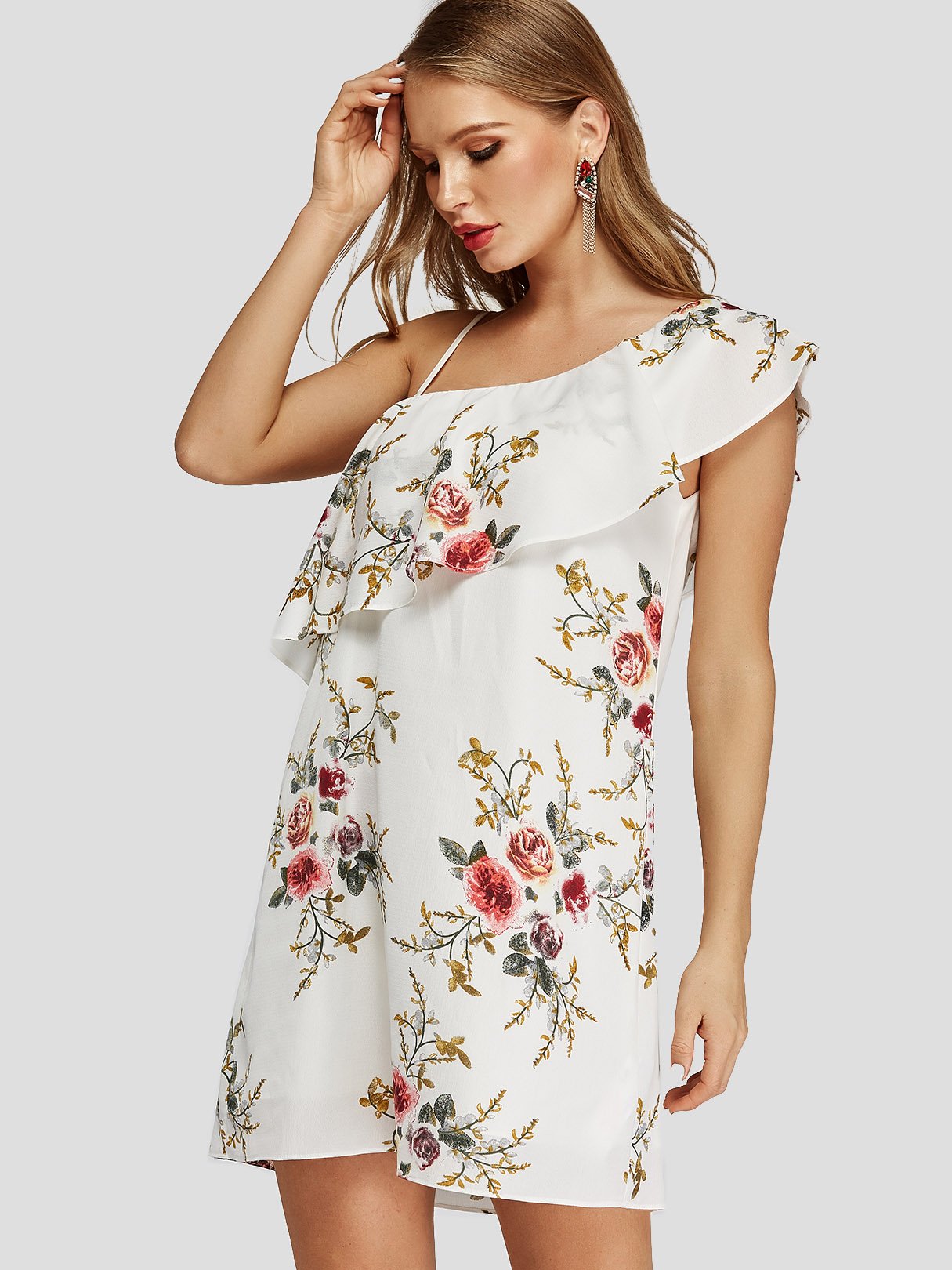 OEM Ladies Floral Floral Dresses