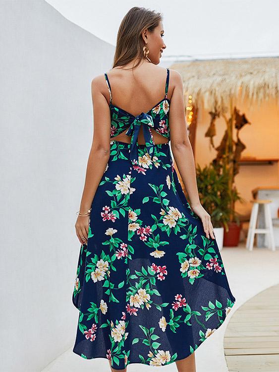 NEW FEELING Womens Floral Floral Dresses