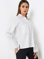 OEM Ladies White Blouses