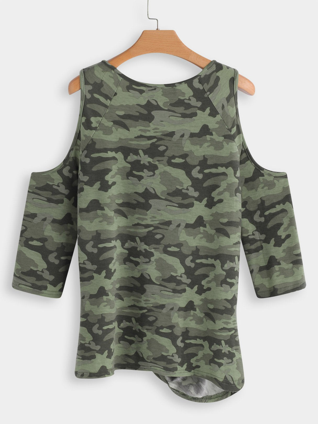 NEW FEELING Womens Green T-Shirts
