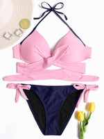 OEM ODM Mint Green Triangle Bikini