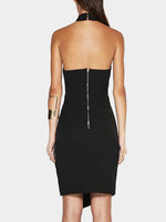 NEW FEELING Womens Black Midi Dresses