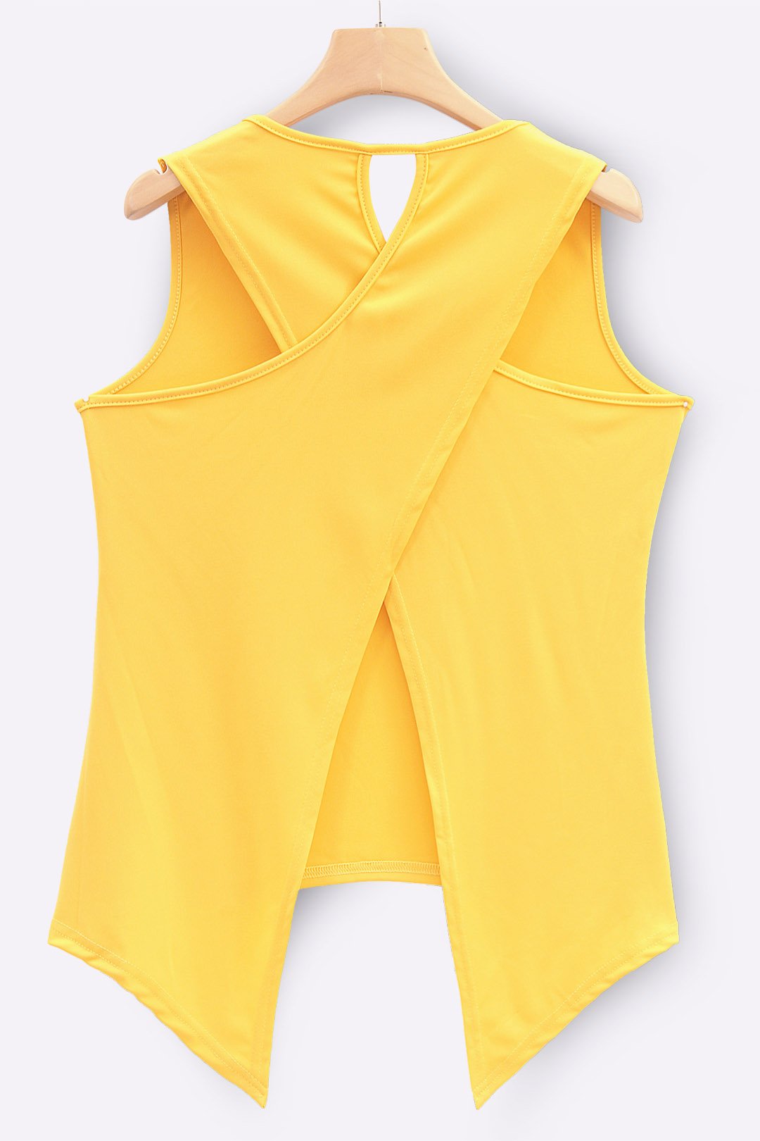 NEW FEELING Womens Yellow Camis