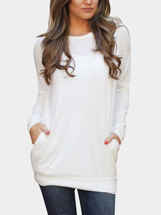 OEM Ladies White T-Shirts