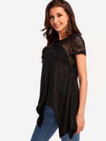 OEM Ladies Black T-Shirts