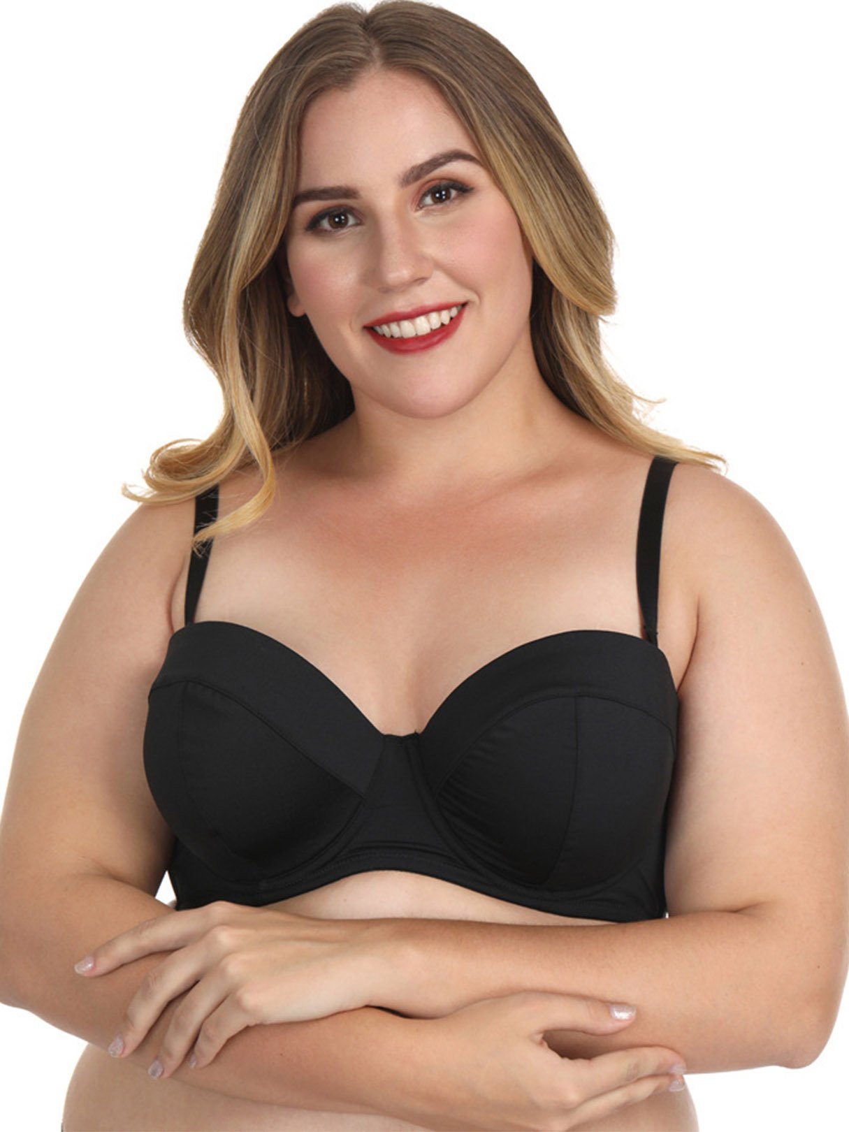 OEM Ladies Black Plus Size Intimates