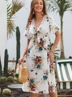 Custom Womens Floral Print Dresses