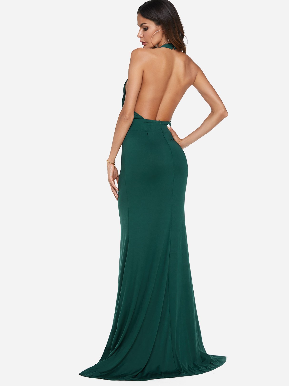NEW FEELING Womens Green Maxi Dresses