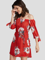 OEM Ladies Red Mini Dresses