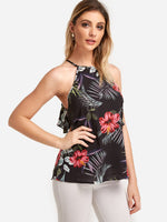 OEM Ladies Floral Camis