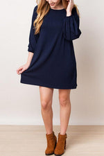 ODM Ladies Long Sleeve Casual Dresses