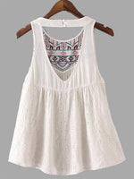 NEW FEELING Womens White Camis