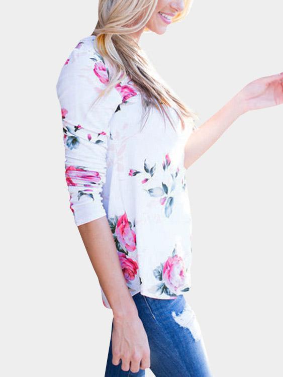 OEM Ladies White T-Shirts