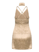 OEM ODM Womens Silver Mini Dresses