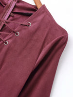 ODM Ladies 3/4 Sleeve Casual Dresses