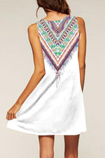 NEW FEELING Womens White Mini Dresses