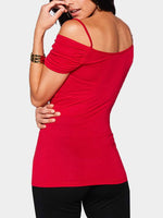 OEM Ladies Red T-Shirts