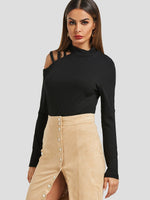 OEM Ladies Black T-Shirts