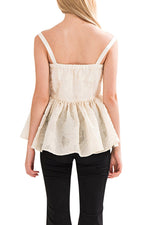 NEW FEELING Womens Beige Camis